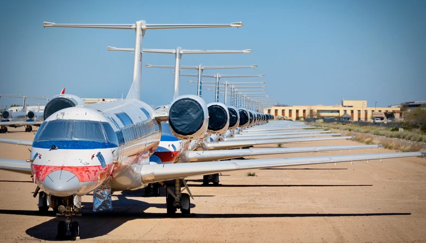 Списанные самолеты //Фото ShutterStock